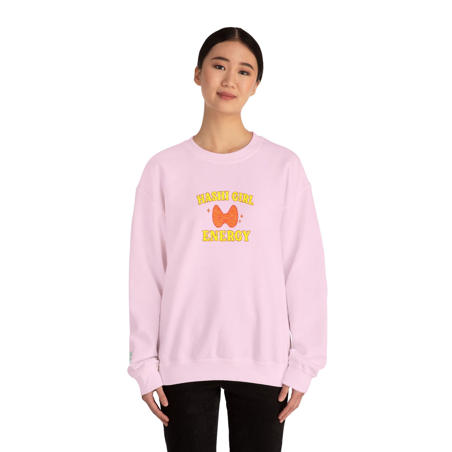 Hashi Girl Energy - Design Humorous - Laugh or Cry: I choose laugh! Funny Autoimmune Warrior, Fun apparel, unique gifts, Present, casual, soft, everyday, empower, survivor, cotton blend