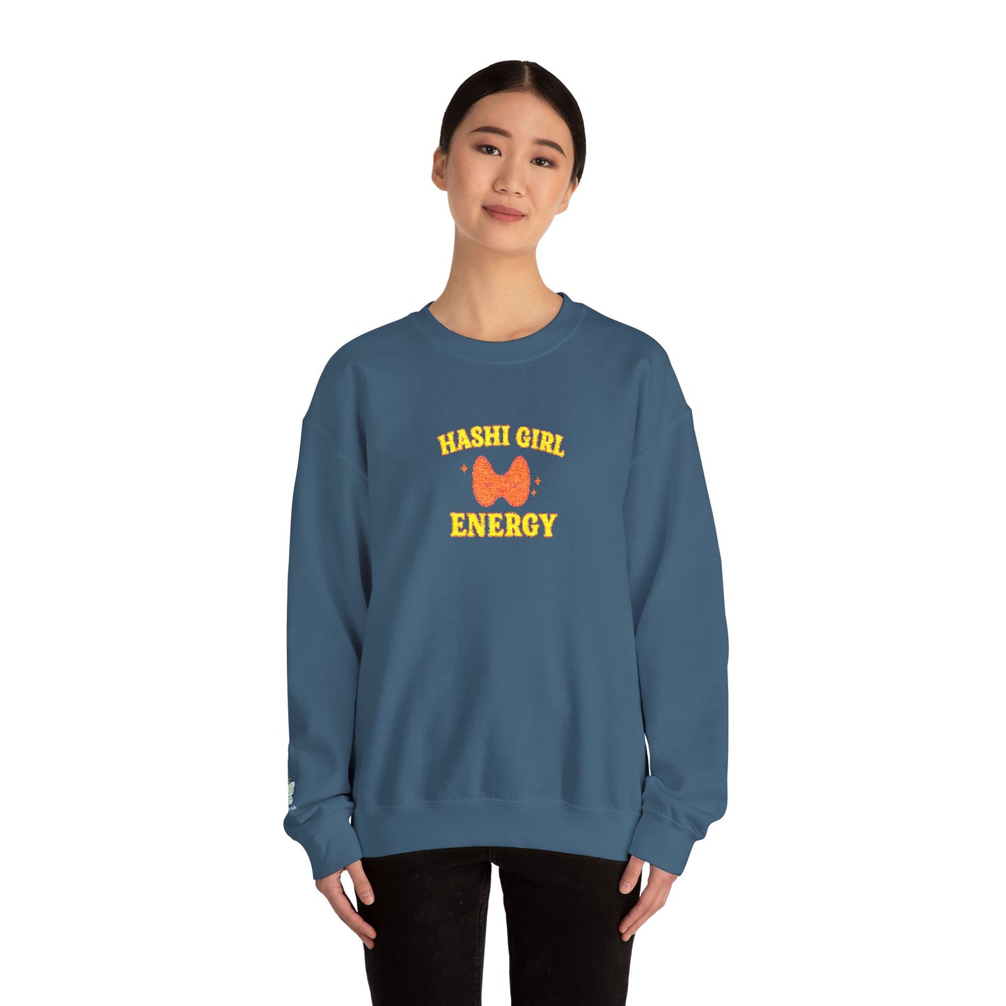 Hashi Girl Energy - Design Humorous - Laugh or Cry: I choose laugh! Funny Autoimmune Warrior, Fun apparel, unique gifts, Present, casual, soft, everyday, empower, survivor, cotton blend