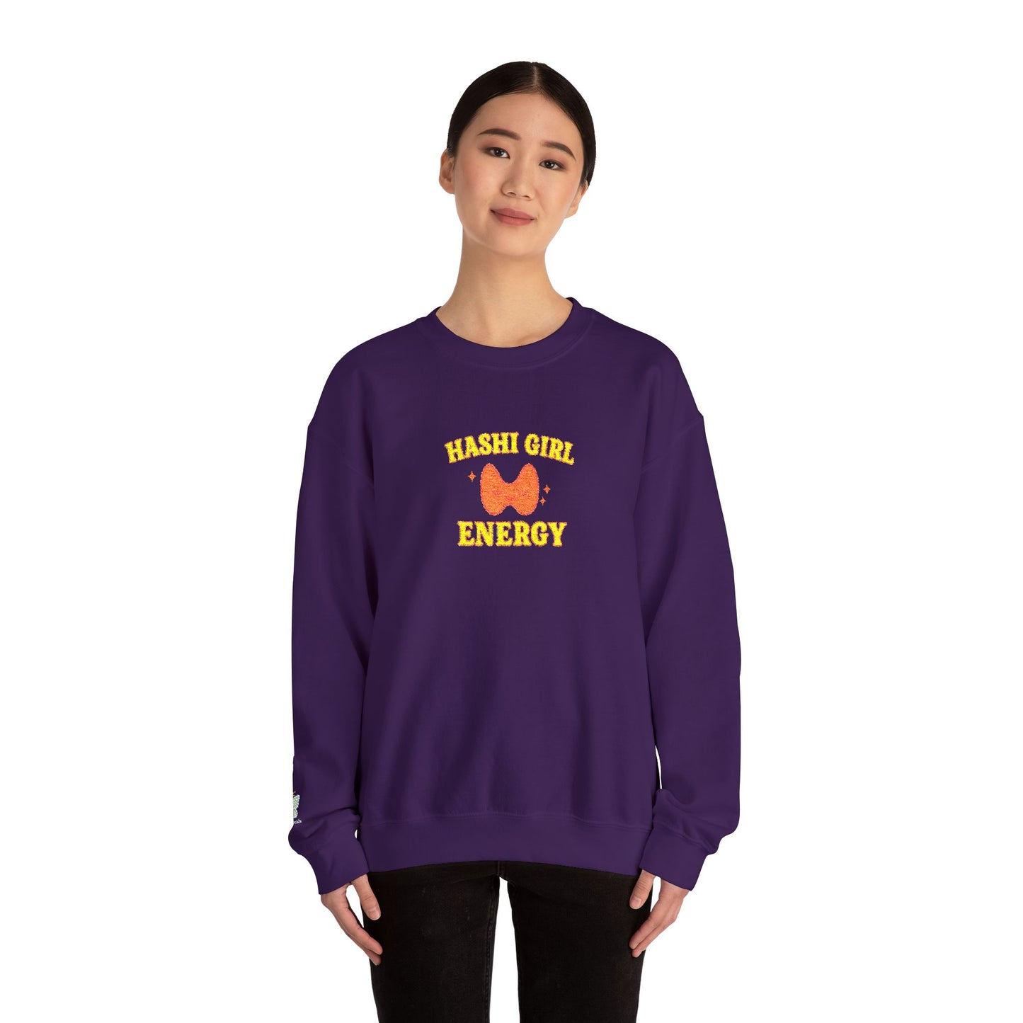 Hashi Girl Energy - Design Humorous - Laugh or Cry: I choose laugh! Funny Autoimmune Warrior, Fun apparel, unique gifts, Present, casual, soft, everyday, empower, survivor, cotton blend