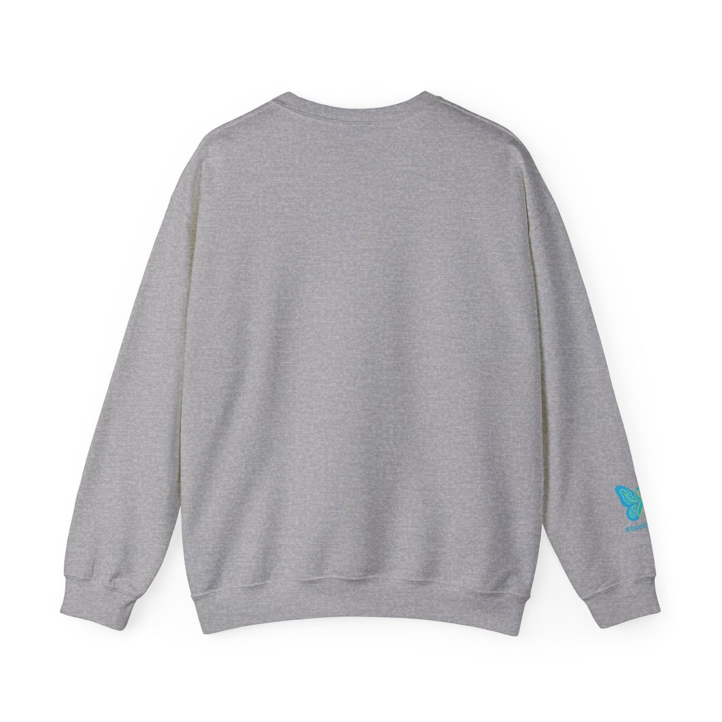 Hashi-girl Fall Crewneck Sweatshirt - Chronic Illness fun; Laugh or cry-I choose laugh! 50/50 cotton-polyester fabric, combining softness with lasting durability. Unisex Heavy Blend™ Crewneck Sweatshirt