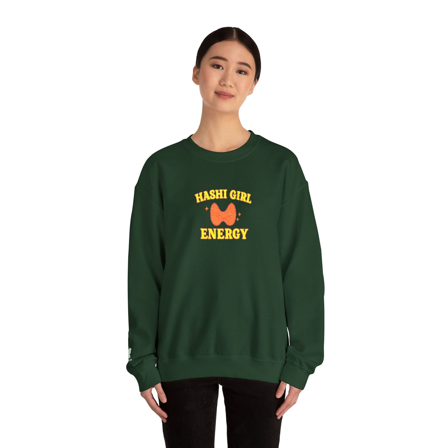 Hashi Girl Energy - Design Humorous - Laugh or Cry: I choose laugh! Funny Autoimmune Warrior, Fun apparel, unique gifts, Present, casual, soft, everyday, empower, survivor, cotton blend