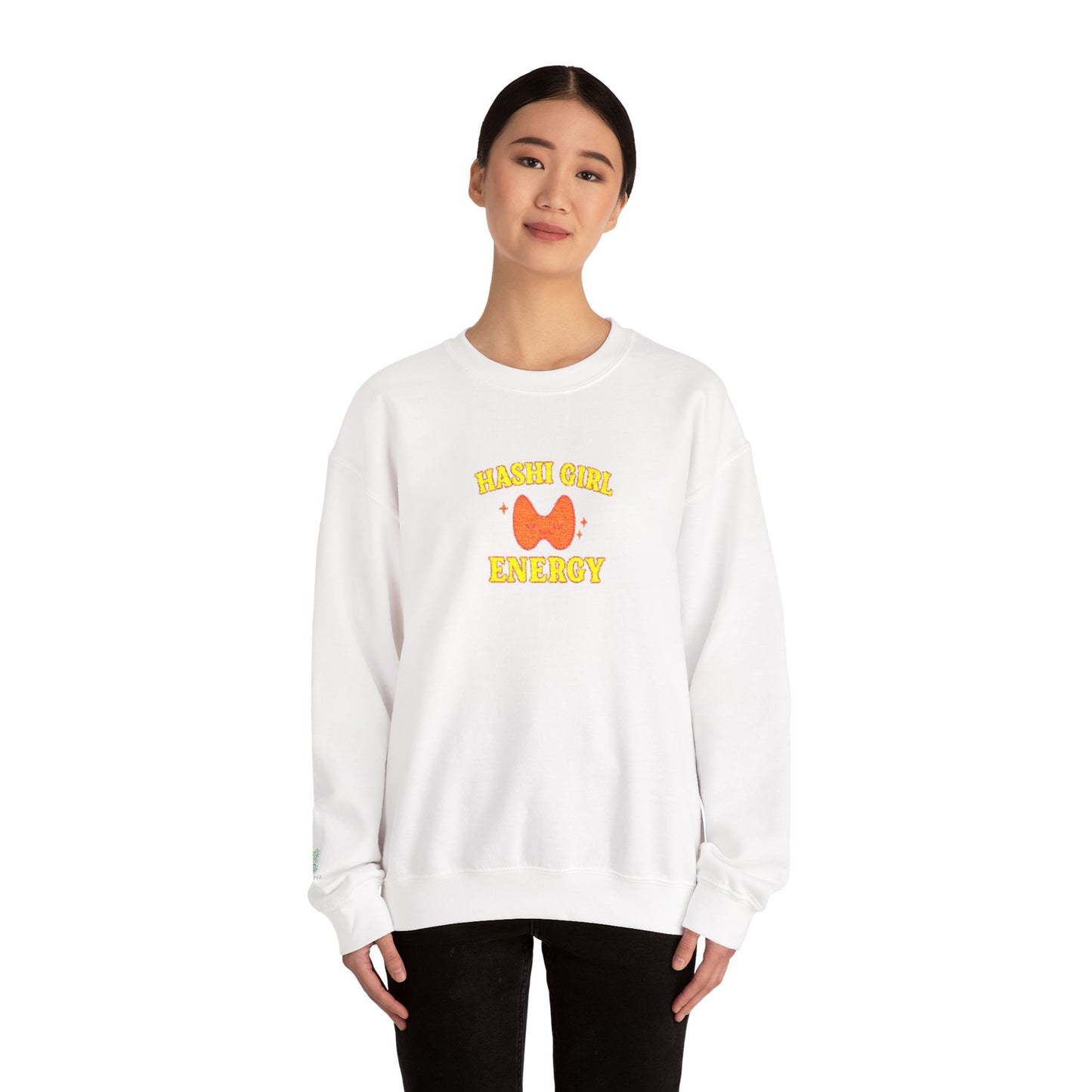 Hashi Girl Energy - Design Humorous - Laugh or Cry: I choose laugh! Funny Autoimmune Warrior, Fun apparel, unique gifts, Present, casual, soft, everyday, empower, survivor, cotton blend