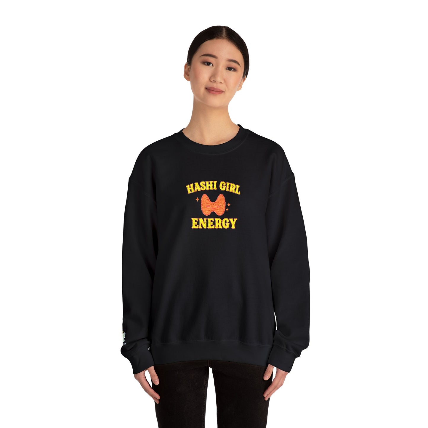 Hashi Girl Energy - Design Humorous - Laugh or Cry: I choose laugh! Funny Autoimmune Warrior, Fun apparel, unique gifts, Present, casual, soft, everyday, empower, survivor, cotton blend
