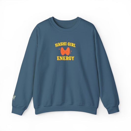 Hashi Girl Energy - Design Humorous - Laugh or Cry: I choose laugh! Funny Autoimmune Warrior, Fun apparel, unique gifts, Present, casual, soft, everyday, empower, survivor, cotton blend