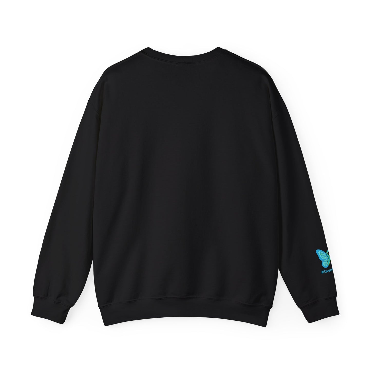 Hashi-girl Fall Crewneck Sweatshirt - Chronic Illness fun; Laugh or cry-I choose laugh! 50/50 cotton-polyester fabric, combining softness with lasting durability. Unisex Heavy Blend™ Crewneck Sweatshirt