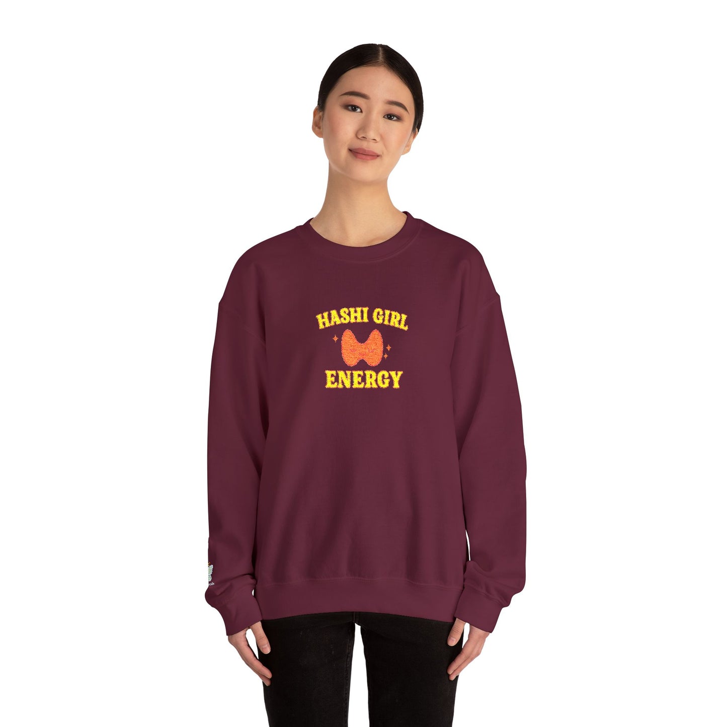 Hashi Girl Energy - Design Humorous - Laugh or Cry: I choose laugh! Funny Autoimmune Warrior, Fun apparel, unique gifts, Present, casual, soft, everyday, empower, survivor, cotton blend