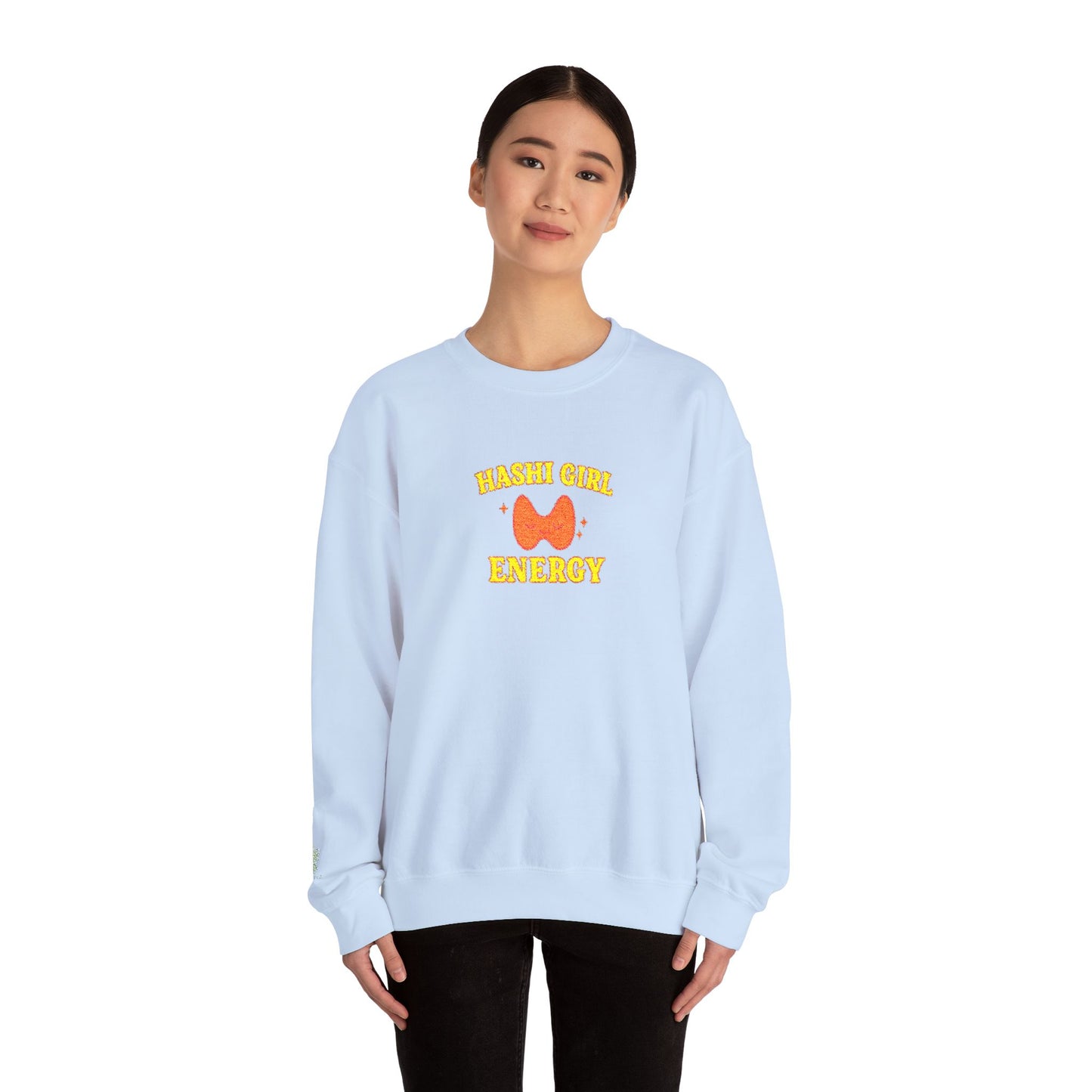 Hashi Girl Energy - Design Humorous - Laugh or Cry: I choose laugh! Funny Autoimmune Warrior, Fun apparel, unique gifts, Present, casual, soft, everyday, empower, survivor, cotton blend