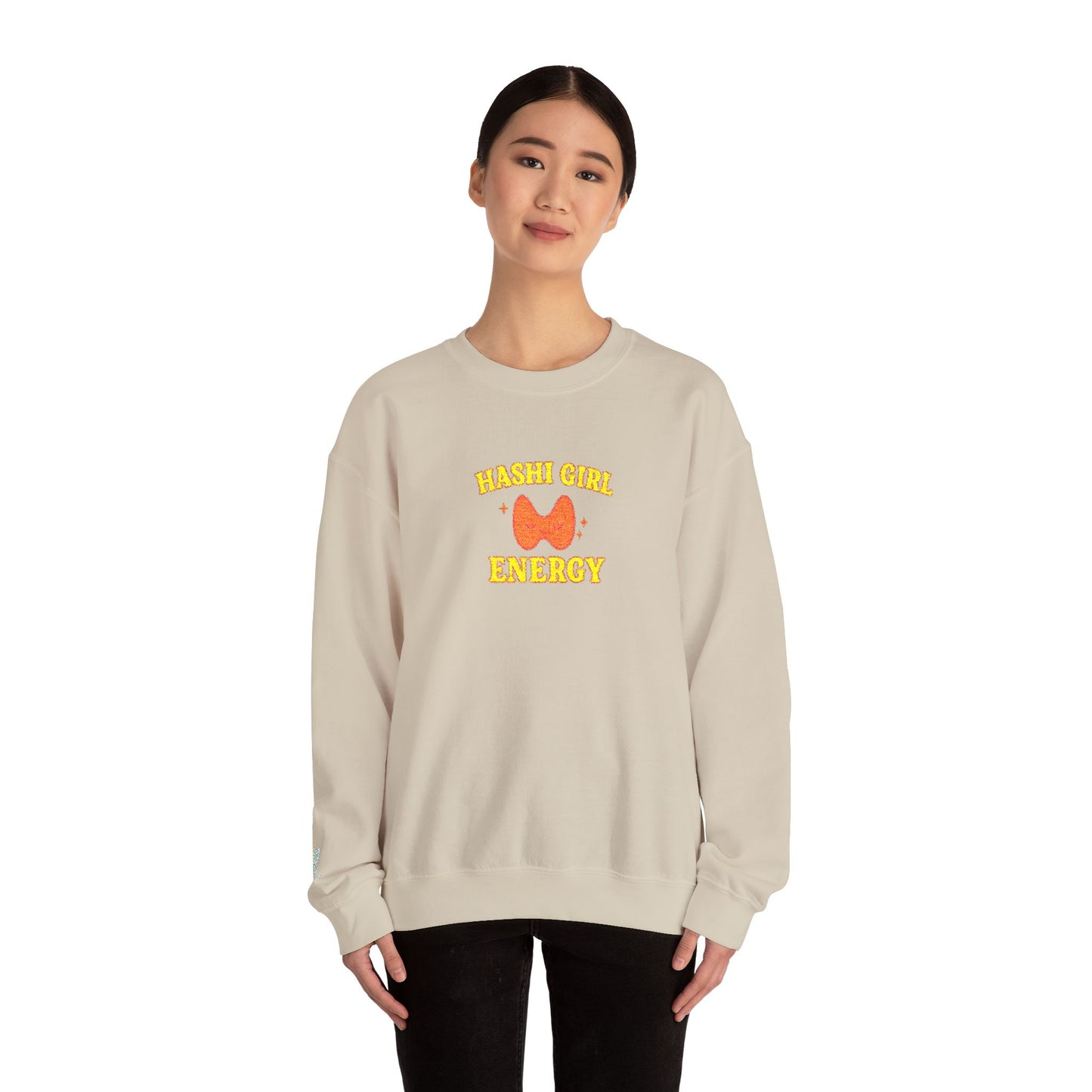 Hashi Girl Energy - Design Humorous - Laugh or Cry: I choose laugh! Funny Autoimmune Warrior, Fun apparel, unique gifts, Present, casual, soft, everyday, empower, survivor, cotton blend