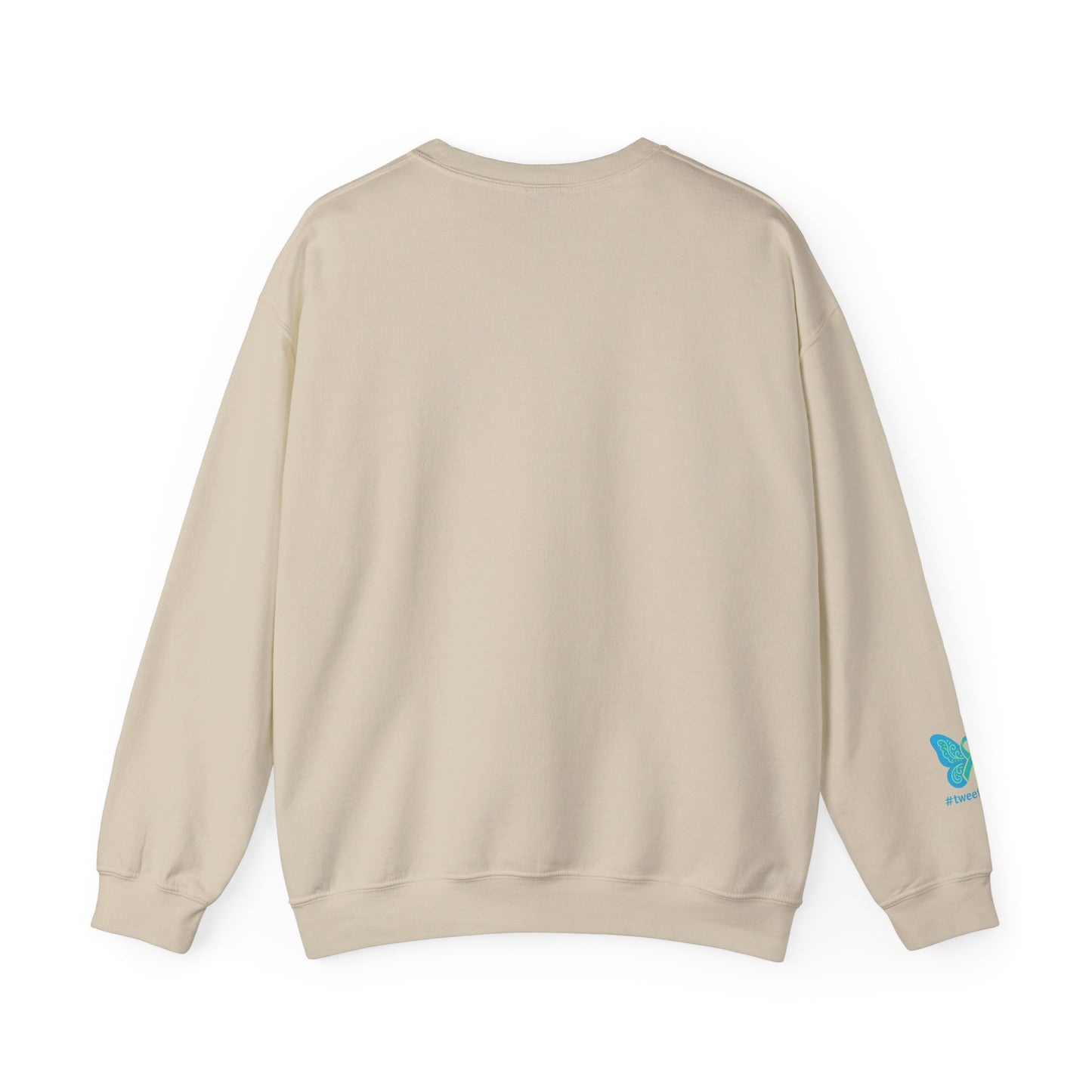 Hashi-girl Fall Crewneck Sweatshirt - Chronic Illness fun; Laugh or cry-I choose laugh! 50/50 cotton-polyester fabric, combining softness with lasting durability. Unisex Heavy Blend™ Crewneck Sweatshirt