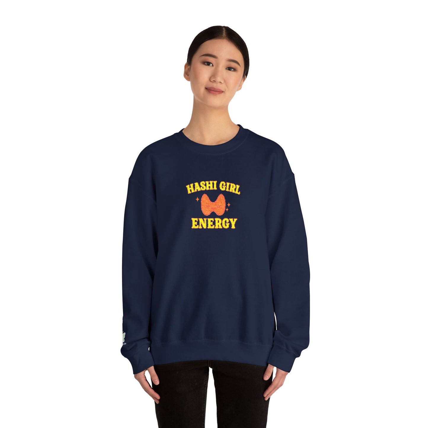 Hashi Girl Energy - Design Humorous - Laugh or Cry: I choose laugh! Funny Autoimmune Warrior, Fun apparel, unique gifts, Present, casual, soft, everyday, empower, survivor, cotton blend